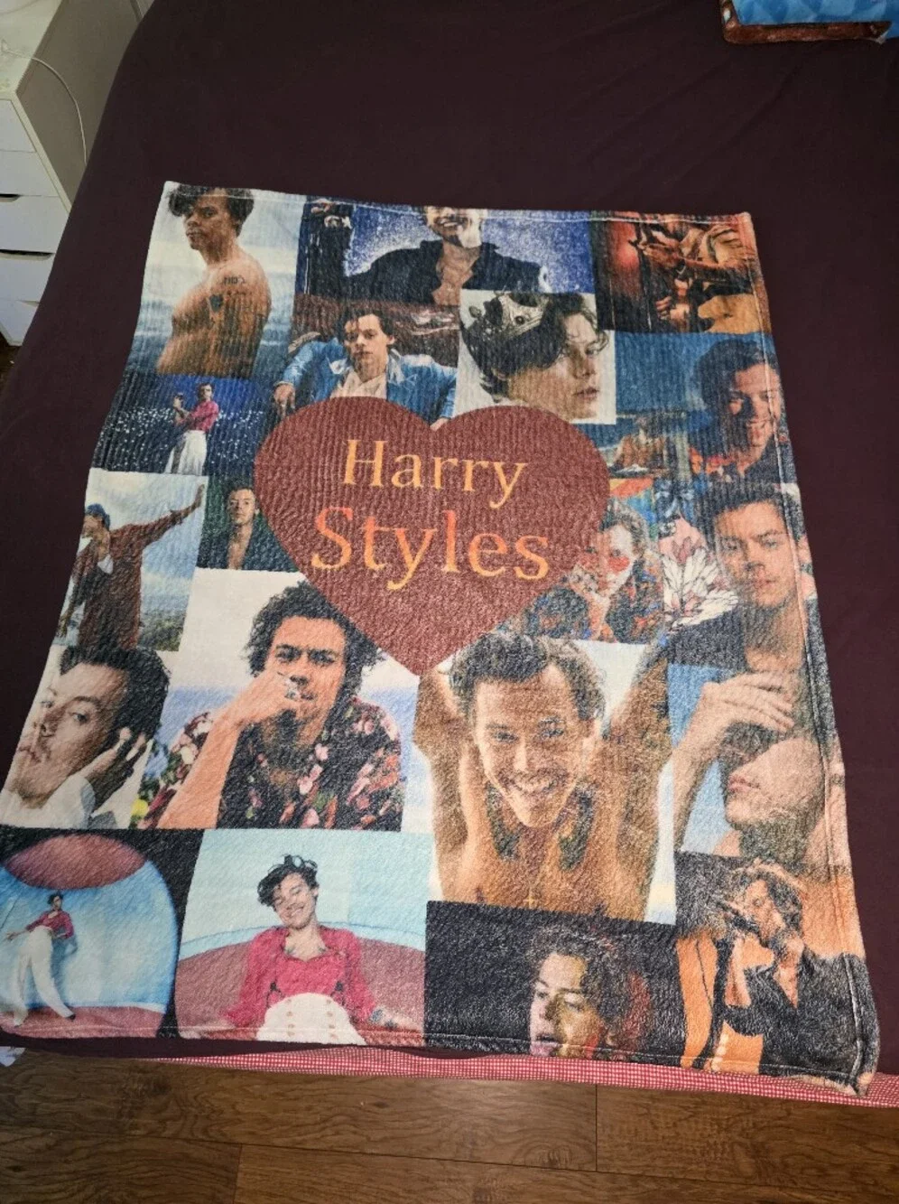 Harry Stlyes Blanket - Multicolor